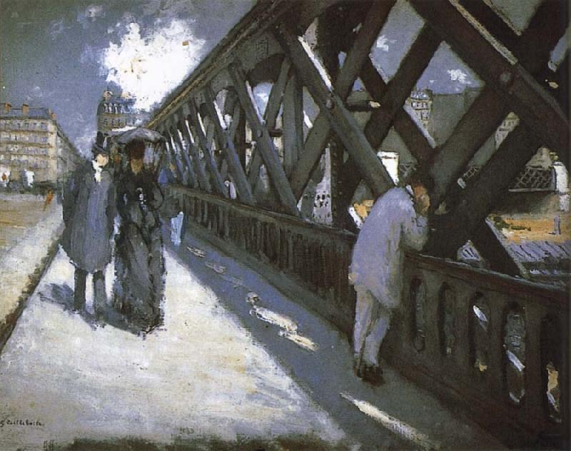 Gustave Caillebotte Study of pier